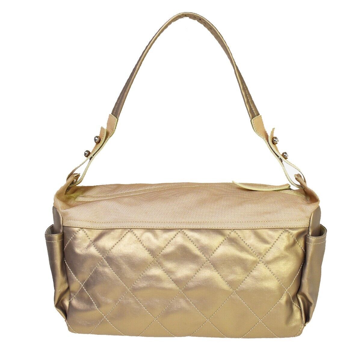 Sac Chanel doré Paris/ Biarritz