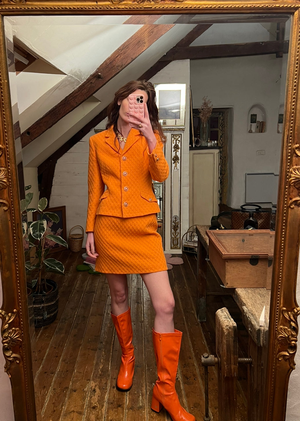 Versace Orange Set
