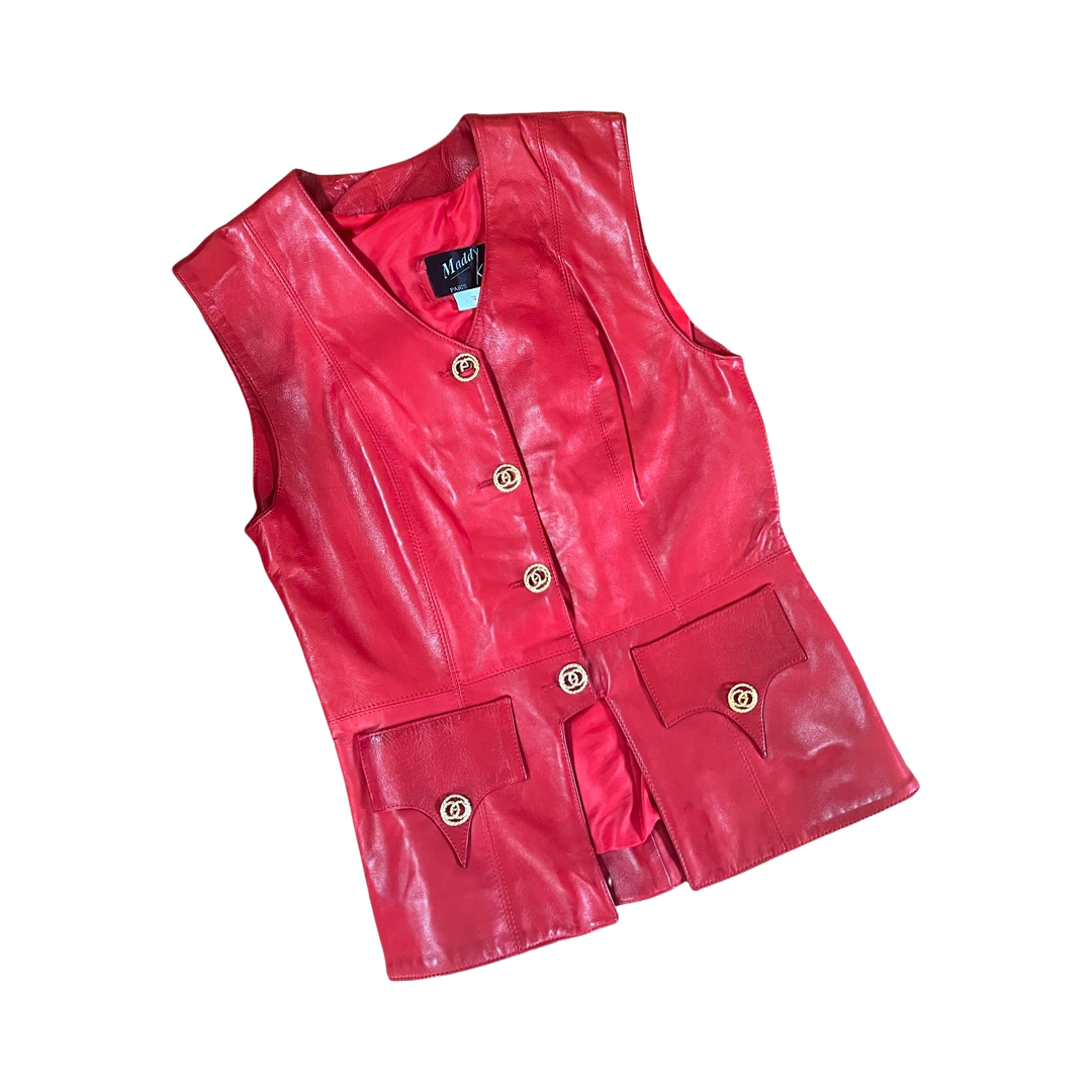 Red Leather Set