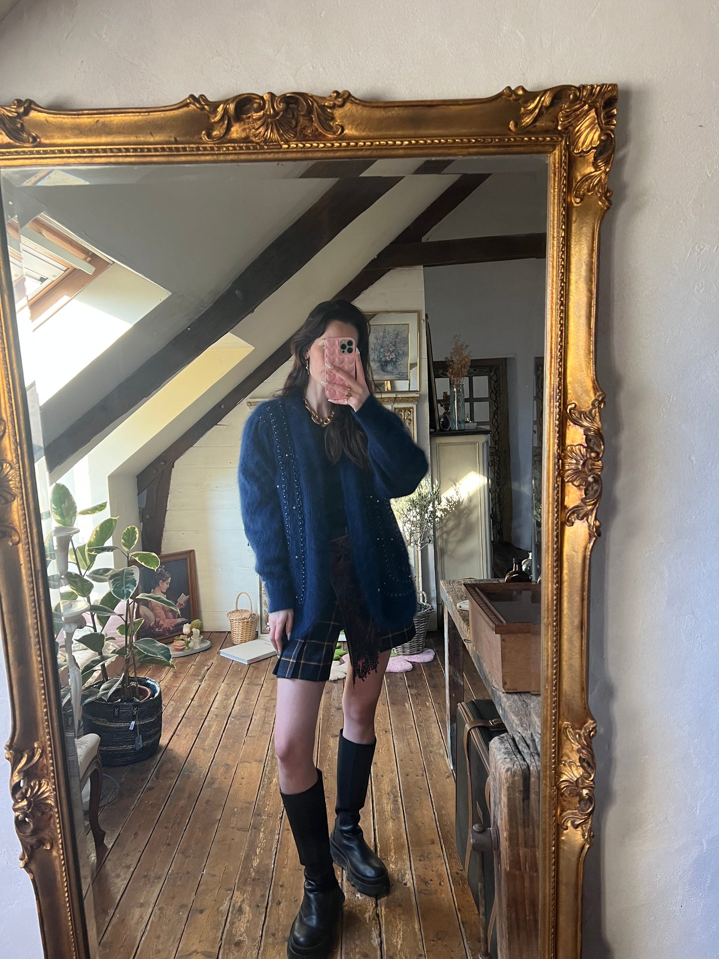 Mohair Midnight Cardigan