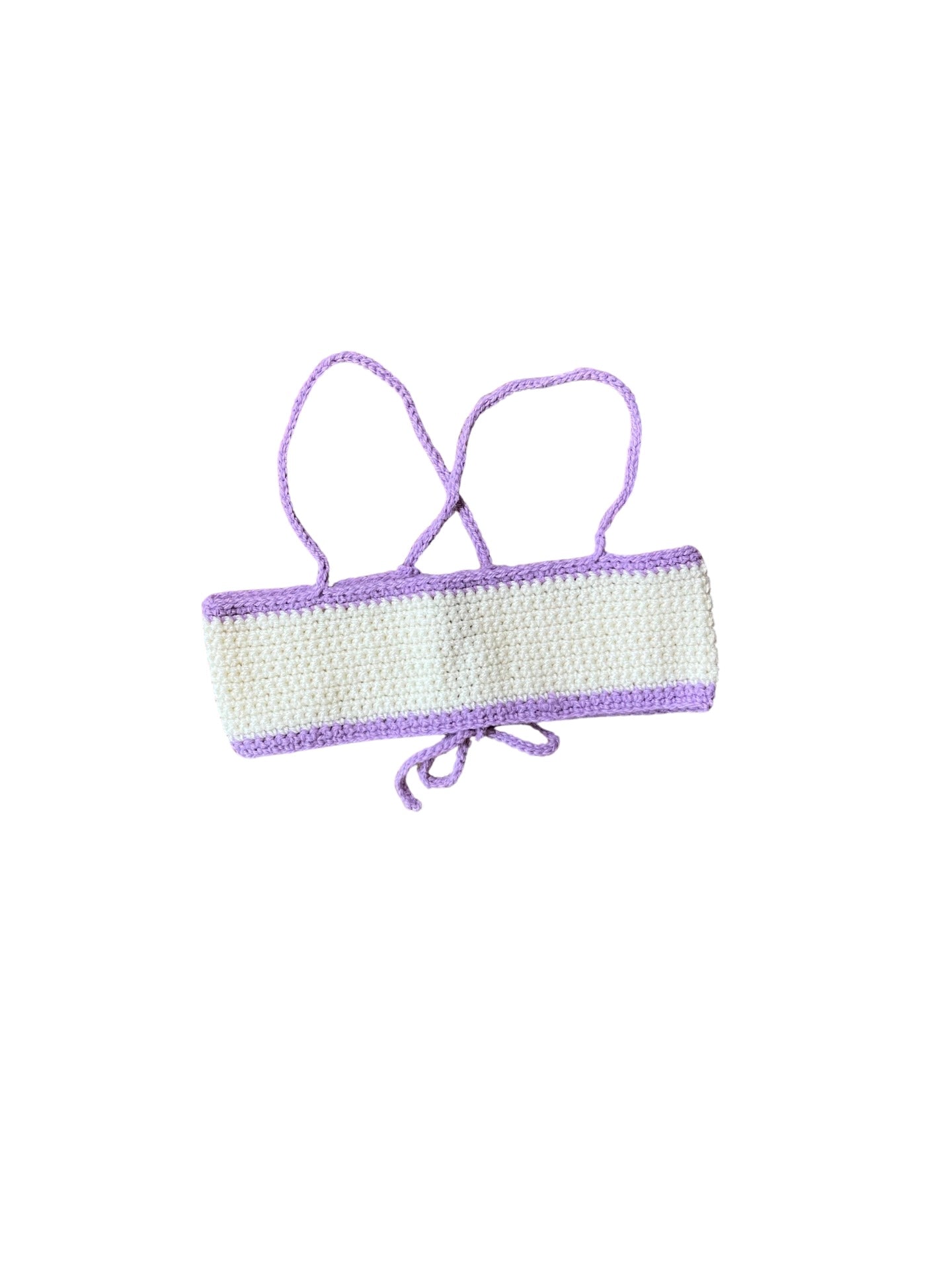 Lila Crochet Bra