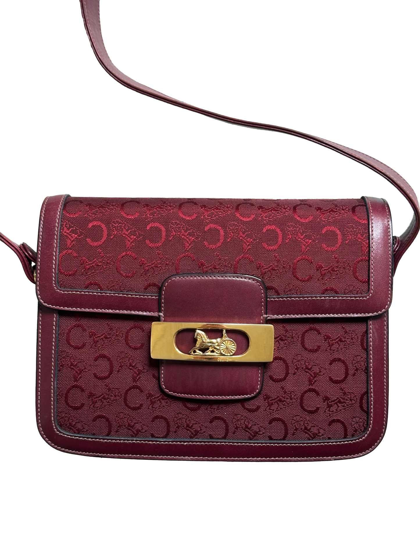 Sac Céline Bandoulière Bordeaux