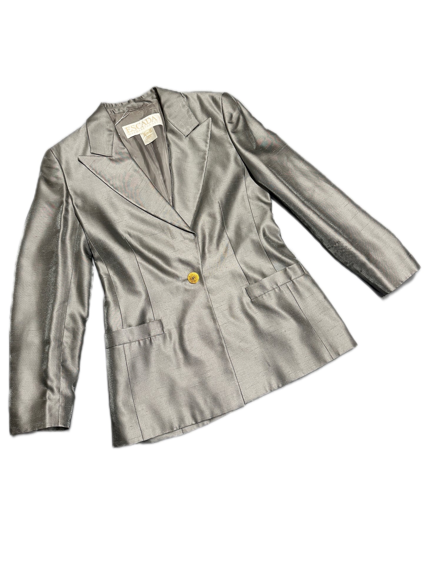 Blazer Escada Argenté