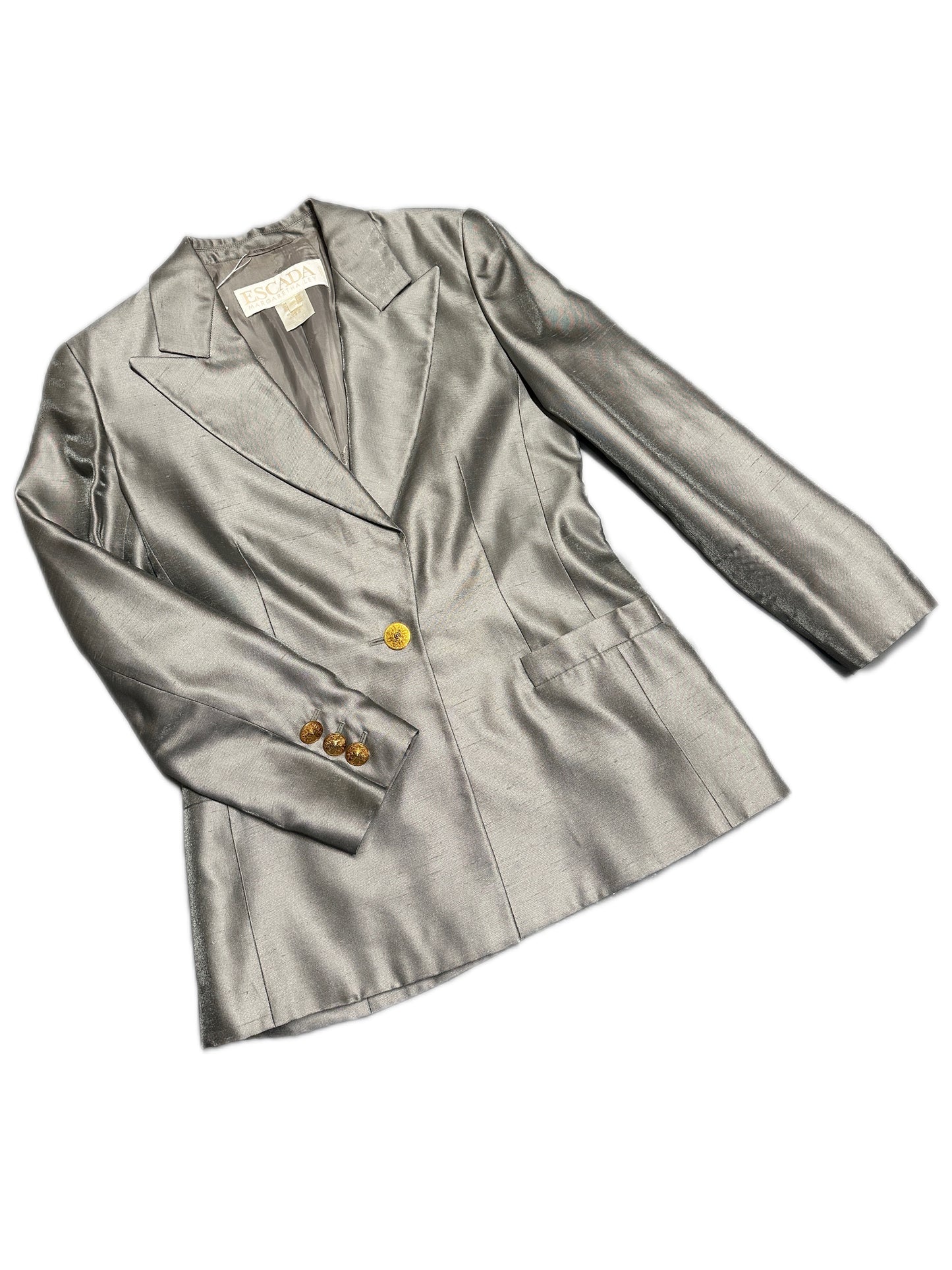 Blazer Escada Argenté