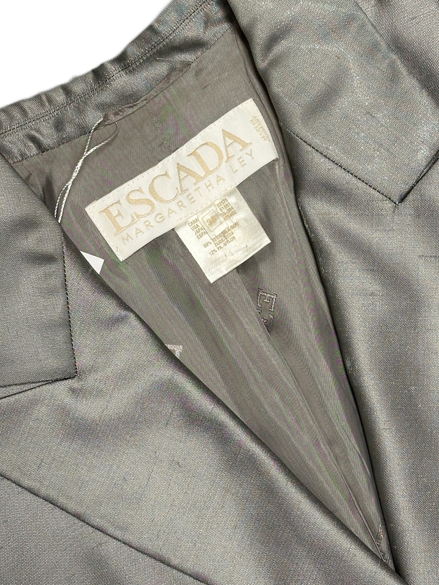 Blazer Escada Argenté