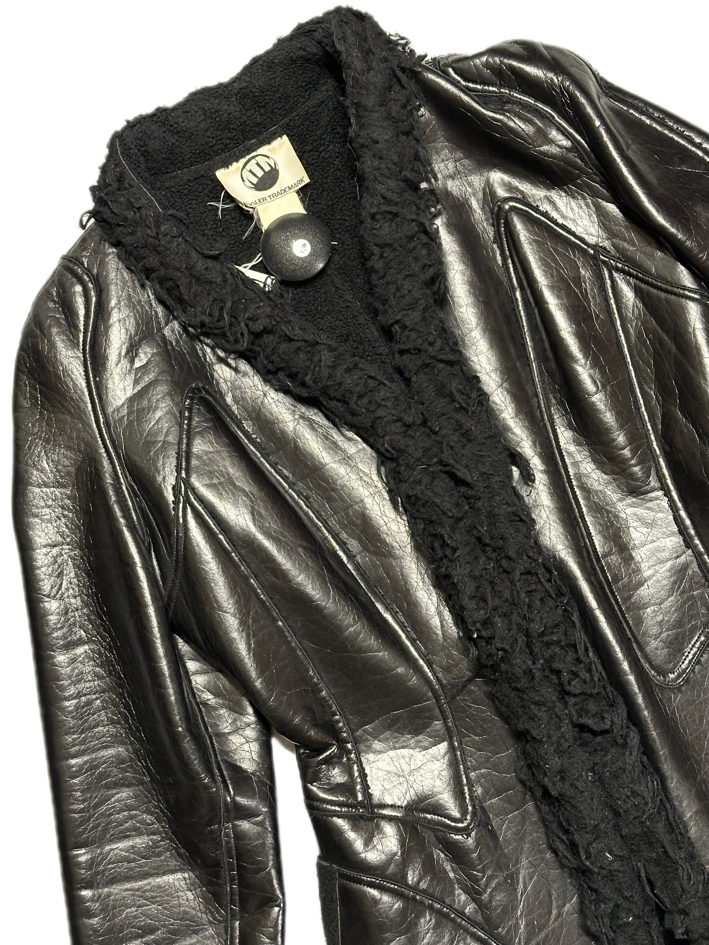 Manteau Mugler en Vinyle