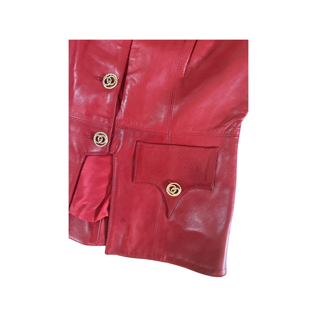 Red Leather Set