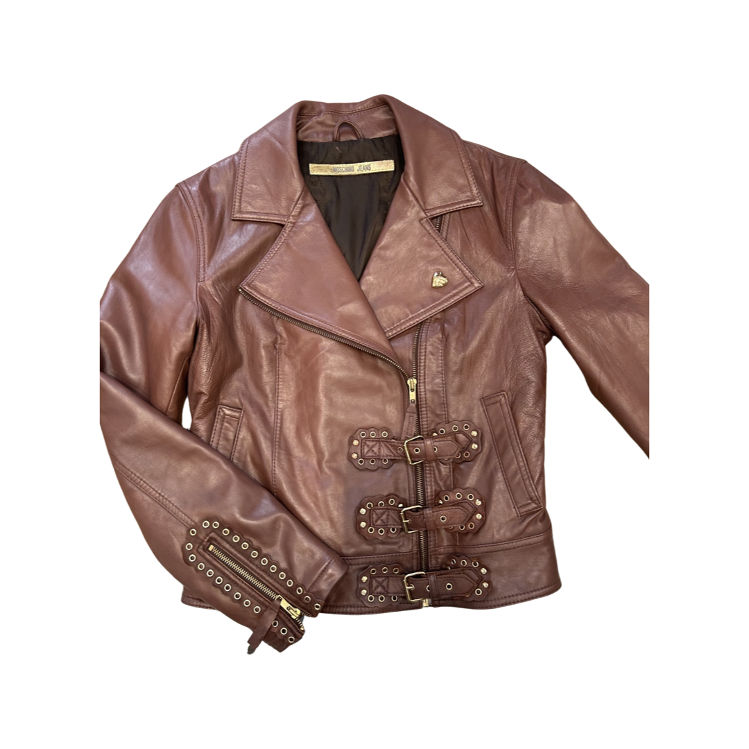 Moschino Leather Jacket