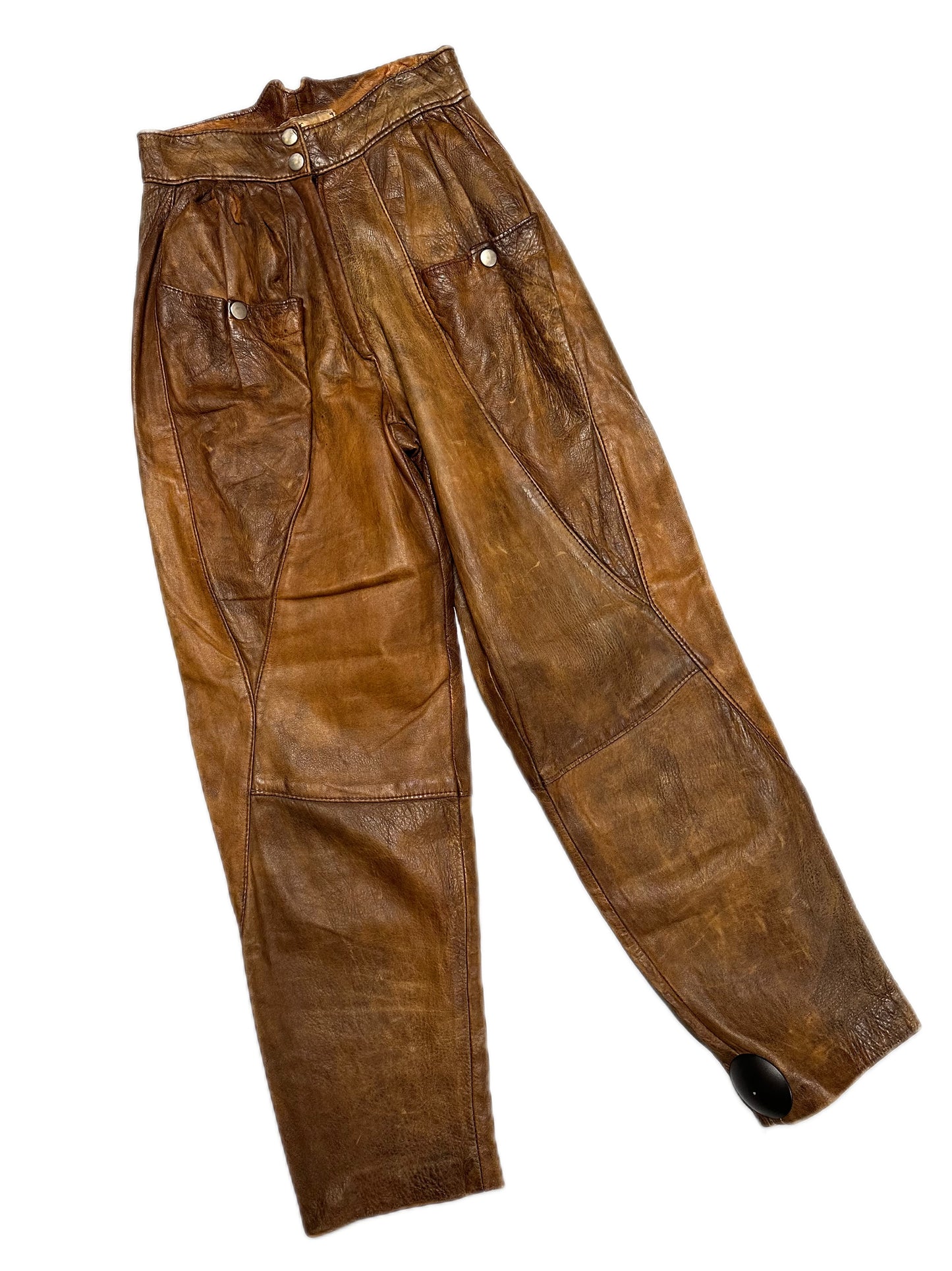 Pantalon en Cuir Pellessimo