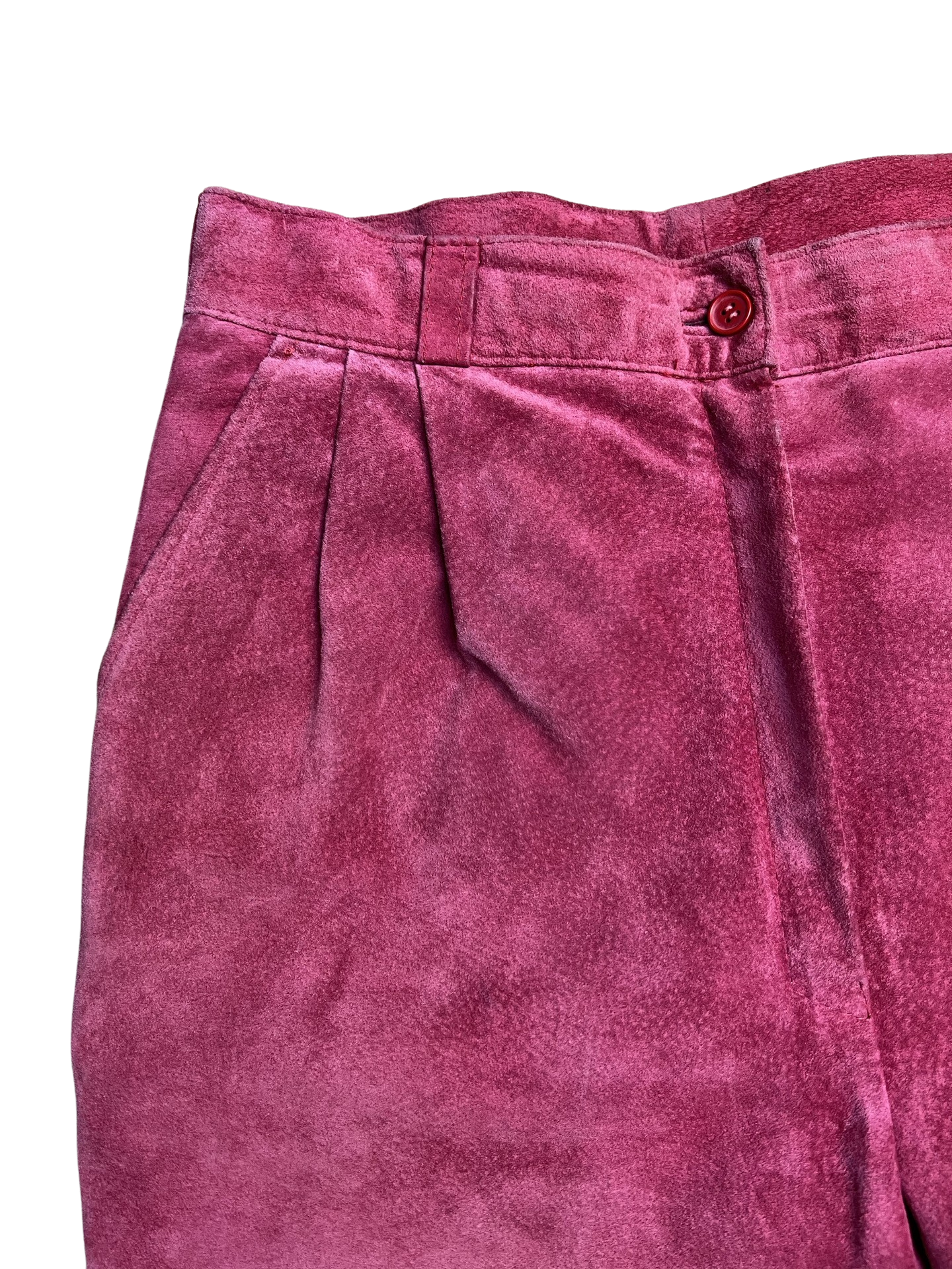 Leather Pink Pant